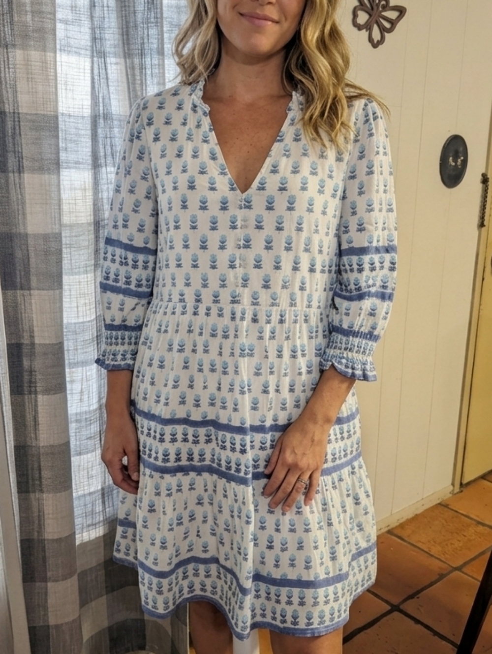Charlee Floral Cotton Dress.
